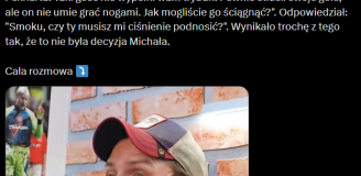 Tomasz Smokowski nt. ROZMOWY Z MICHAŁEM ŻEWŁAKOWEM dot. Rajovicia xD